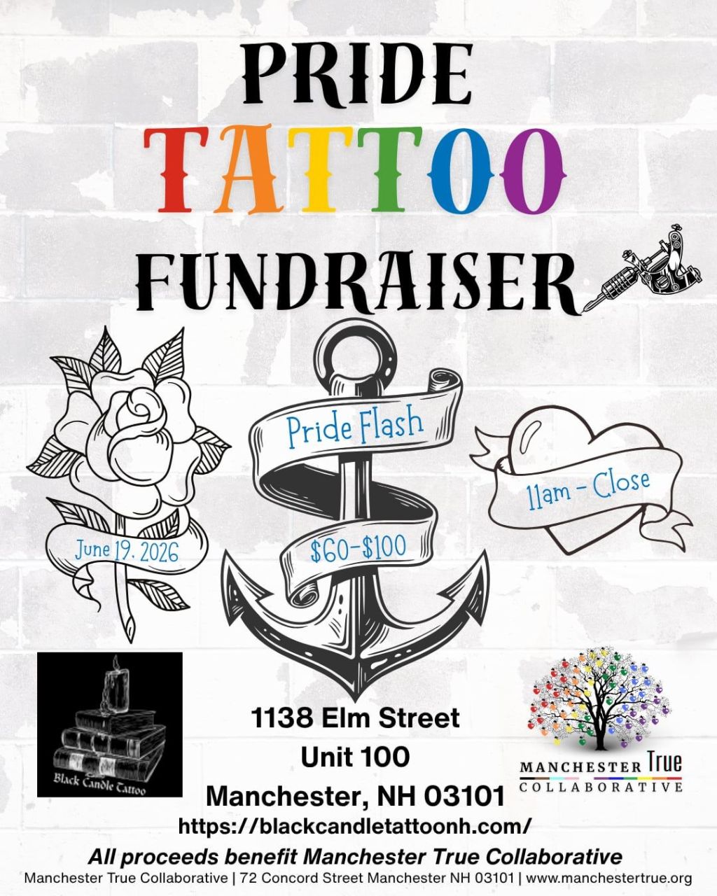 Pride Tattoo Fundraiser