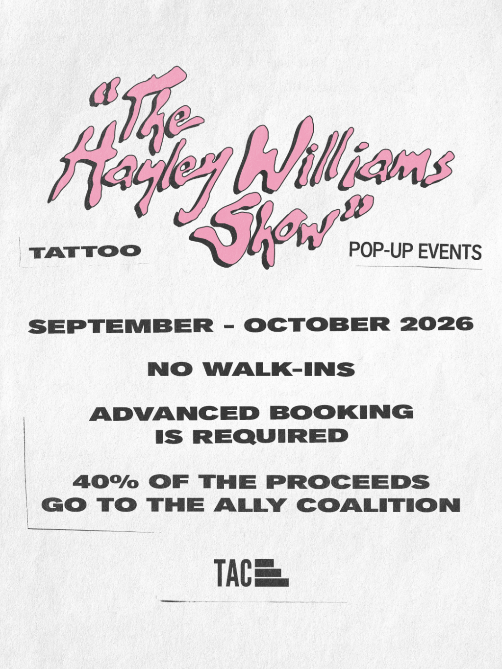 “The Hayley Williams Show” Pop-Up&nbsp;Event